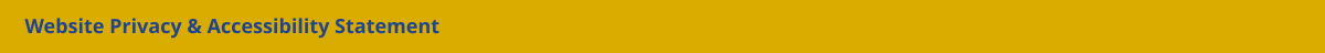 Website Privacy & Accessibility Statement